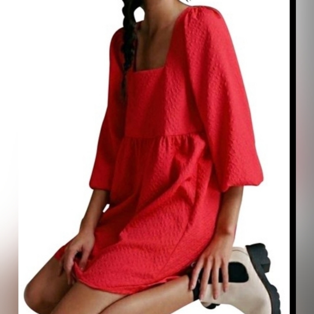 Amadi Anthropogie Esther Mini Dress Size Snall.